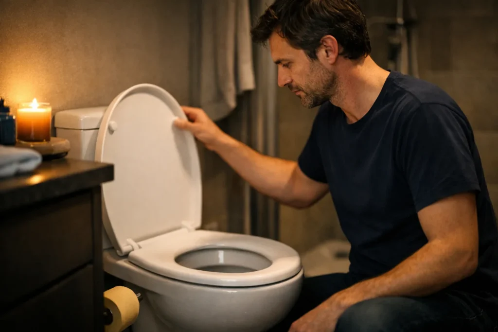 Quels sont les impératifs pour les hommes de relever la lunette des toilettes ?