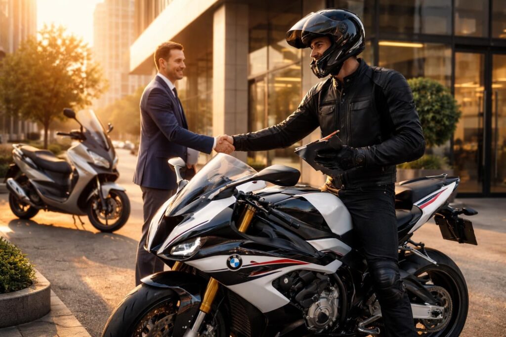 Financer votre moto passion avec crédit deux roues BMW et assurance emprunteur spécifique motards