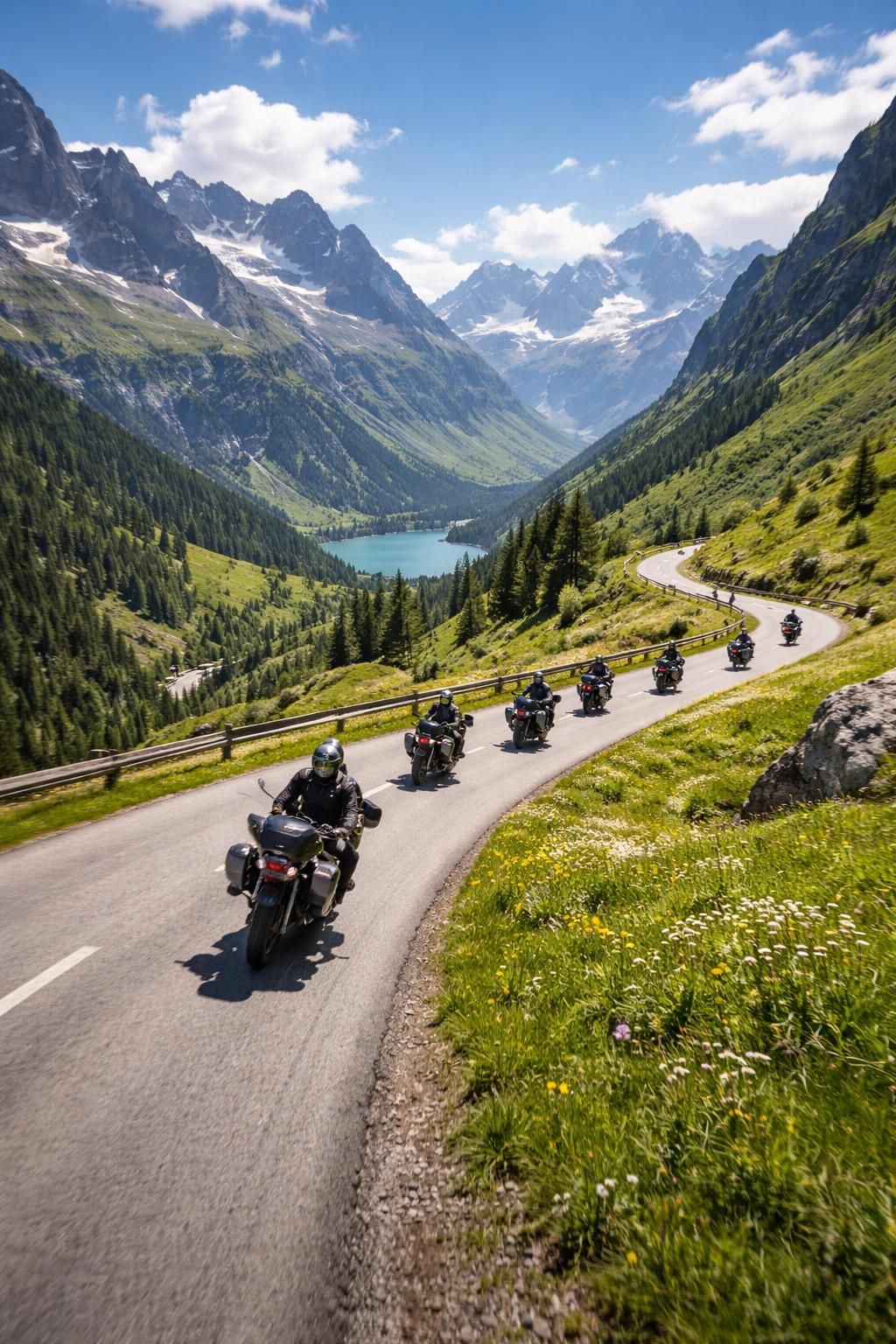 organisez des voyages incentive en moto pour vos équipes commerciales, avec des circuits découverte pour allier aventure, cohésion et performance.